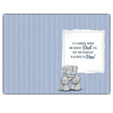 One I Love Me to You Bear Fathers Day Card Extra Image 1